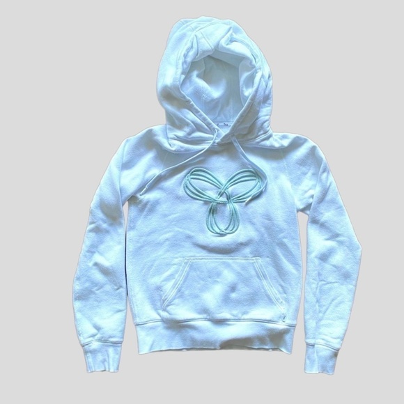 White TNA logo Hoodie size XS - Picture 1 of 7